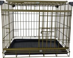 Topmast CopperCove Hondenbench - Bronze Bench - 63 X 44 X 51 Cm - Bench Voor Honden - Hondenbench Opvouwbaar -Huisdierbenodigdheden 1200x949 5