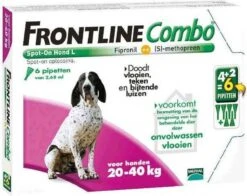 Frontline Combo - L: Van 20 Tot 40 Kg - Anti Vlooienmiddel En Tekenmiddel - Hond - 3 Pipetten 21 Frontline Combo - L: Van 20 Tot 40 Kg - Anti Vlooienmiddel En Tekenmiddel - Hond - 3 Pipetten -Huisdierbenodigdheden 1200x950 4