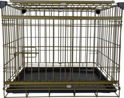 Topmast CopperCove Hondenbench - Bronze Bench - 63 X 44 X 51 Cm - Bench Voor Honden - Hondenbench Opvouwbaar -Huisdierbenodigdheden 1200x953 1