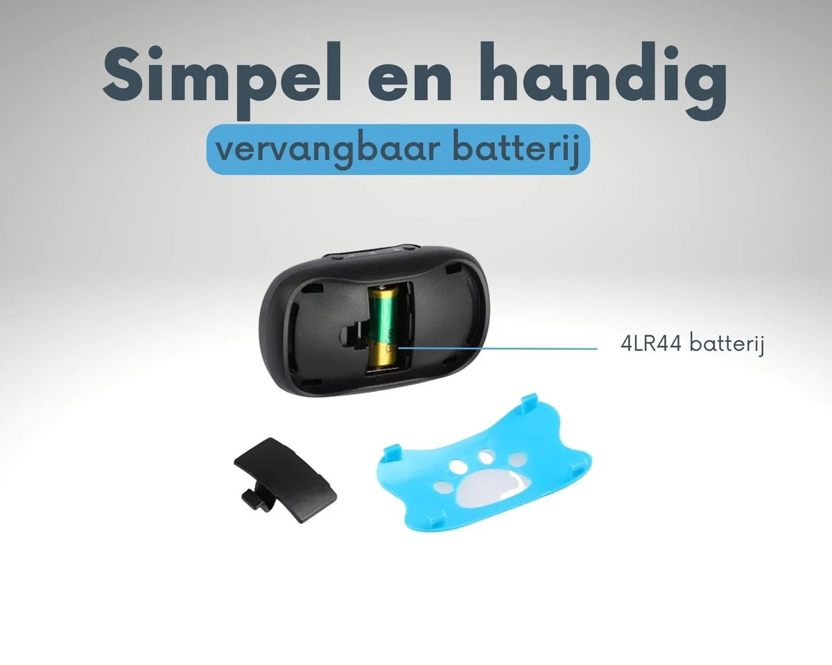 Anti-blafband - Anti Blaf Apparaat - Voor Kleine Honden En Grote Honden - Diervriendelijk - Opvoedingshalsband - Trainingshalsband - Inclusief Batterijen 2 Anti-blafband - Anti Blaf Apparaat - Voor Kleine Honden En Grote Honden - Diervriendelijk - Opvoedingshalsband - Trainingshalsband - Inclusief Batterijen - Afbeelding 2