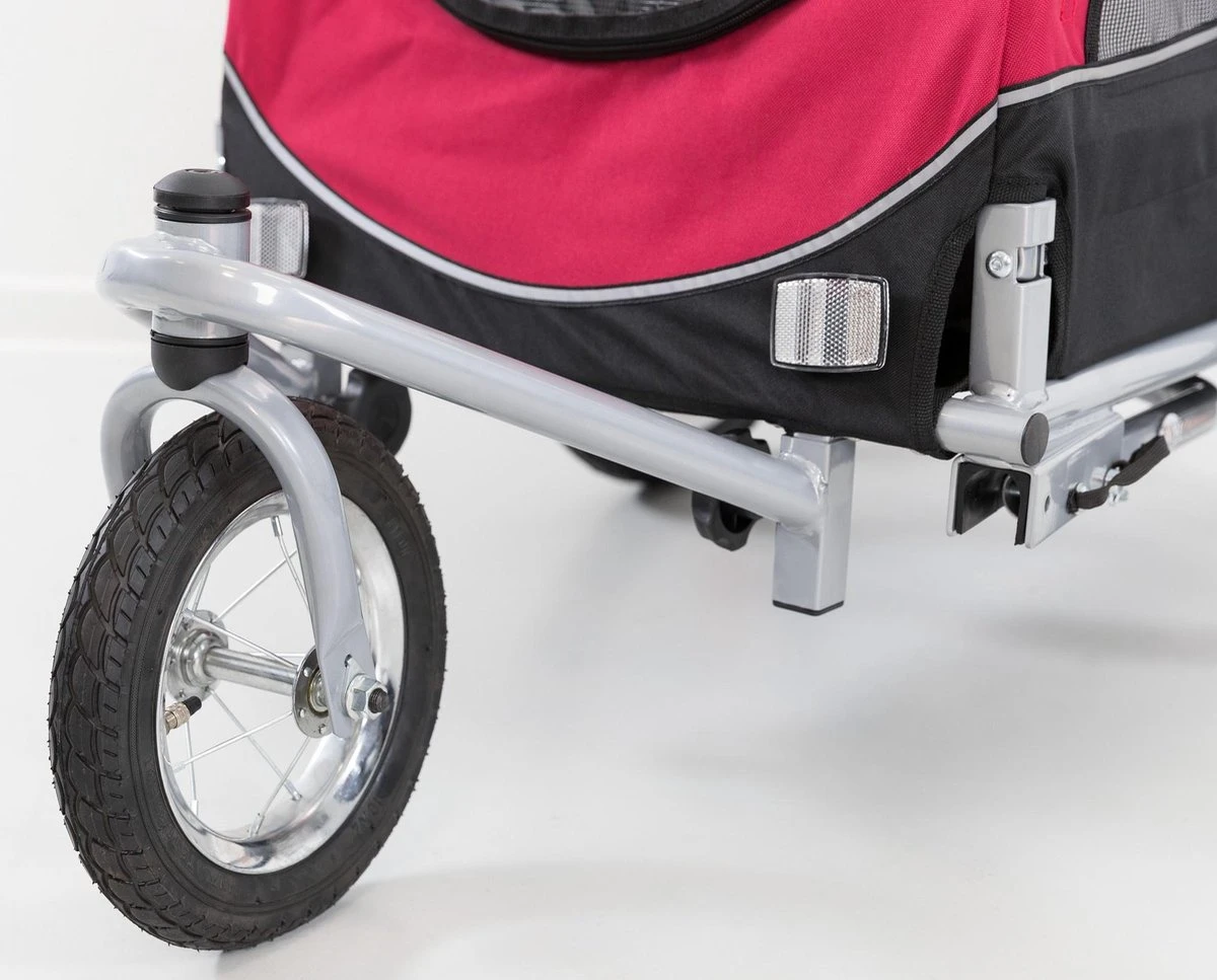 Trixie Ombouwset Hondenfietskar Naar Hondenwandelwagen - M 12 Trixie Ombouwset Hondenfietskar Naar Hondenwandelwagen - M - Afbeelding 12