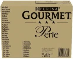 Purina One Gourmet Perle - Kattenvoer - Land En Zee - 96 X 85 Gram -Huisdierbenodigdheden 1200x969 7