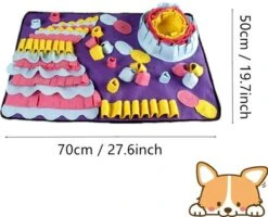 Snuffelmat Hond - Birthday Cake - XXL - Anti-Schrok - Slow Feeder -Huisdierbenodigdheden 1200x973 2