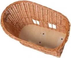 Basil Pasja Hondenfietsmand L - Achter - Riet - Inclusief MIK-adapterplaat - Large - 50 Cm - Bruin -Huisdierbenodigdheden 1200x976 1