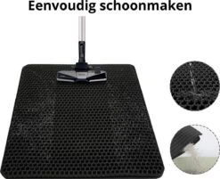 Behave Kattenbakmat - Dubbele Laag - Honingraatdesign - Waterdicht - Katten Grit Opvanger - Schoonloopmat - Kattenbak Mat - Zwart - 45*60 Cm 12 Behave Kattenbakmat - Dubbele Laag - Honingraatdesign - Waterdicht - Katten Grit Opvanger - Schoonloopmat - Kattenbak Mat - Zwart - 45*60 Cm -Huisdierbenodigdheden 1200x978 8