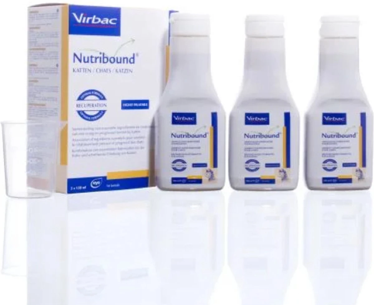 Virbac Nutribound Kat - 3 X 150 Ml 3 Virbac Nutribound Kat - 3 X 150 Ml - Afbeelding 3