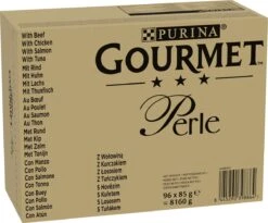 Purina One Gourmet Perle - Kattenvoer - Land En Zee - 96 X 85 Gram -Huisdierbenodigdheden 1200x997 11