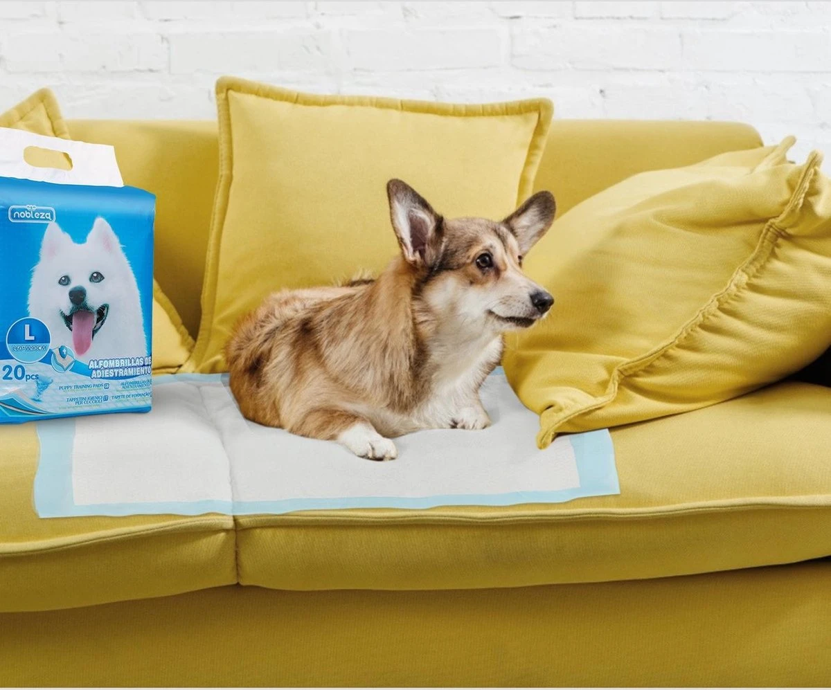 Nobleza 48LXE - Puppy Training Pads - 60 X 90 Cm - Zindelijkheidstraining - 120 Stuks 6 Nobleza 48LXE - Puppy Training Pads - 60 X 90 Cm - Zindelijkheidstraining - 120 Stuks - Afbeelding 6