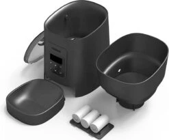 Pawzle Automatische Voerbak - Voerautomaat - Voederbak Kat & Hond - Stemrecorder - Zwart -Huisdierbenodigdheden 1200x998 4