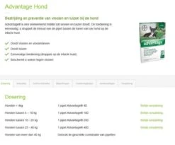 Bayer Advantage 100 Hond 4-10 Kg - 4 Pipetten à 1,0 Ml -Huisdierbenodigdheden 1200x998 6
