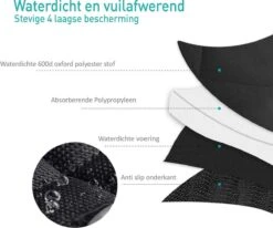 Hondendeken Auto Achterbank - Kofferbak Beschermhoes Hond - Hondenkussen - Hondenmat - Autohoes - Waterdicht & Antislip - Zwart -Huisdierbenodigdheden 1200x999 2