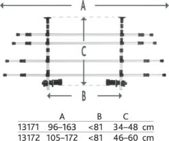 Trixie Hondenrek Auto Zilver / Zwart (96-163X75-110 CM) -Huisdierbenodigdheden 1200x999 3