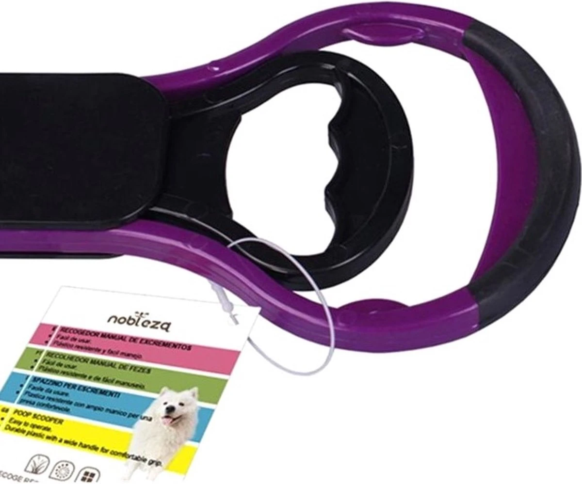 Nobleza Poepschep Hond - Poepgrijper - Poepschepper - Poepgrijper - Hondenpoepschep - Maat S 2 Nobleza Poepschep Hond - Poepgrijper - Poepschepper - Poepgrijper - Hondenpoepschep - Maat S - Afbeelding 2