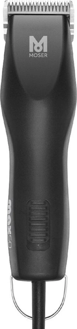 Hondentondeuse Moser Max 50 Zwart 1 Speed -Huisdierbenodigdheden 282x1200