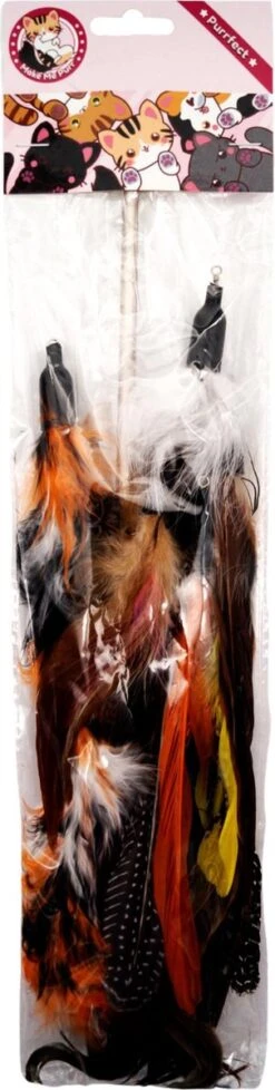 Make Me Purr Kattenhengel Met 5 Hangers (Zwart) - Speelgoed Hengel Voor Katten - Kat Speelhengel Met Veren - Kitten Kattenplager Met Veer - Kattenspeelgoed - Kattenspeeltjes 10 Make Me Purr Kattenhengel Met 5 Hangers (Zwart) - Speelgoed Hengel Voor Katten - Kat Speelhengel Met Veren - Kitten Kattenplager Met Veer - Kattenspeelgoed - Kattenspeeltjes -Huisdierbenodigdheden 303x1200 1