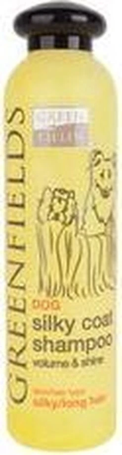 Greenfields Hondenshampoo Voor Langharige Vacht - Zorgt Voor Een Zijdezachte Glanzende Vacht - Inhoud 270 Ml - Hondenshampoo Langharige Vacht -Huisdierbenodigdheden 324x1200
