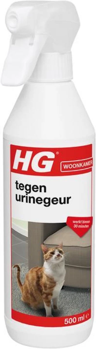 HG Tegen Urine Geur - 500 Ml - Effectief En Snel Resultaat - Neemt De Geur Definitief Weg 1 HG Tegen Urine Geur - 500 Ml - Effectief En Snel Resultaat - Neemt De Geur Definitief Weg