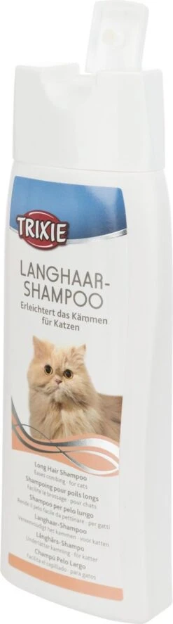 Kattenshampoo Langhaar - Trixie - Shampoo Kat - 250 Ml - Tegen Klitten - Geurende Shampoo -Huisdierbenodigdheden 334x1200 3