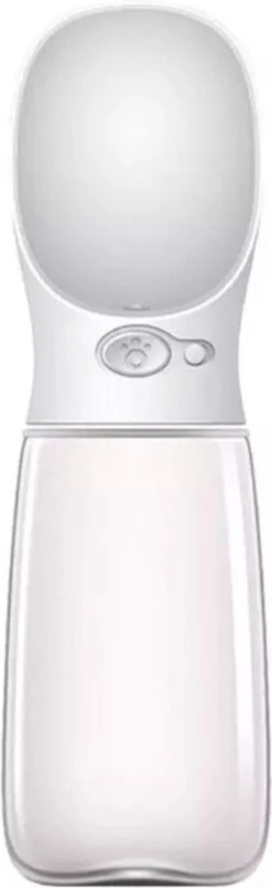 Merkloos Honden Waterfles 550ml - Honden Fles Water - Honden Bidon - Honden Drinkfles