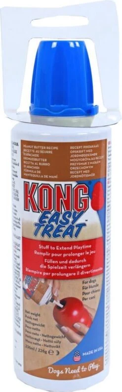 Kong Easy Treat Spuitbus Pindakaas 227 Gr -Huisdierbenodigdheden 374x1200