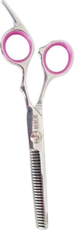 Professor Q - Professionele Effileerschaar - Uitdunschaar - Uitdunschaar Kapper RVS - Kappersschaar - Schaar - Blauw - Coupeschaar - Haar - Knipschaar - Knippen - Kapper Set - Kapper - Premium Uitdun Schaar - Ergonomisch -Huisdierbenodigdheden 387x1200