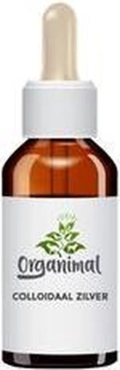 Organimal Colloïdaal Zilver Hond - 20 Ml - O.a. Bij Oog & Oorontstekingen, Hotspots En Ontsmetten Wondjes -Huisdierbenodigdheden 391x1200
