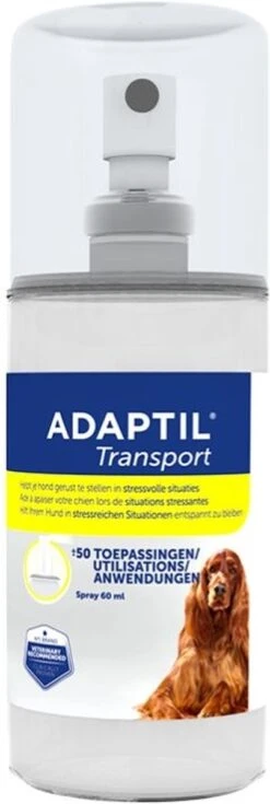Adaptil Antistressmiddel - Transport Spray Hond - 60 Ml -Huisdierbenodigdheden 403x1200 3
