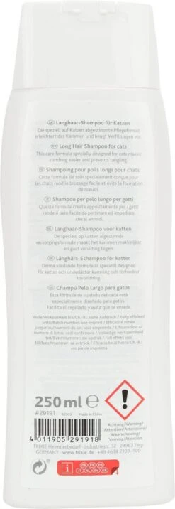 Kattenshampoo Langhaar - Trixie - Shampoo Kat - 250 Ml - Tegen Klitten - Geurende Shampoo -Huisdierbenodigdheden 414x1200 1