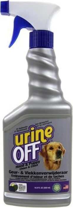 Urine Off Geur En Vlekverwijderaar Voor Hond En Puppy Urine - 1 ST à 500 ML -Huisdierbenodigdheden 423x1200