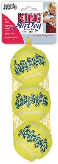Kong Air Squacker Tennisbal - Hondenspeelgoed - Geel - M - Ø7,1 Cm -Huisdierbenodigdheden 427x1200 2