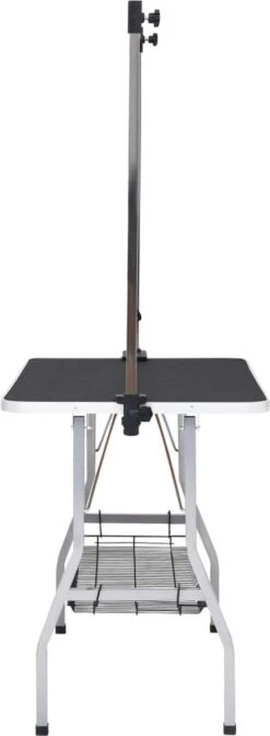 VIDAXL Hondentrimtafel Verstelbaar Met 2 Lussen En Opbergschap -Huisdierbenodigdheden 441x1200