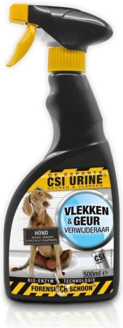 CSI Urine Vlek En Geurspray Puppy En Hond 500 Ml -Huisdierbenodigdheden 449x1200