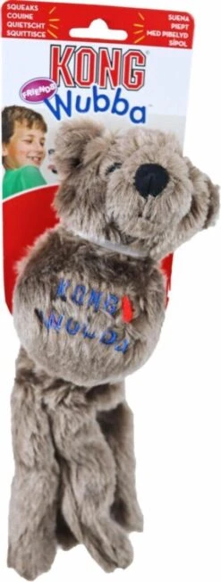 Kong Wubba Friend - Hondenspeelgoed - Assorti - M - 24,4 X 12,7 X 8,4 Cm -Huisdierbenodigdheden 455x1200