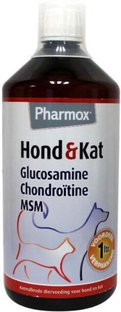 Pharmox Hond & Kat Glucosamine 1000 Ml - Belangrijke Bouwsteen Voor Honden En Katten - Geschikt Voor Ieder Type Hond Of Kat -Huisdierbenodigdheden 465x1200 1