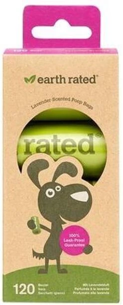 Earth Rated Poepzakjes Lavendel Groen - - 315 Stuks -Huisdierbenodigdheden 485x1200 2