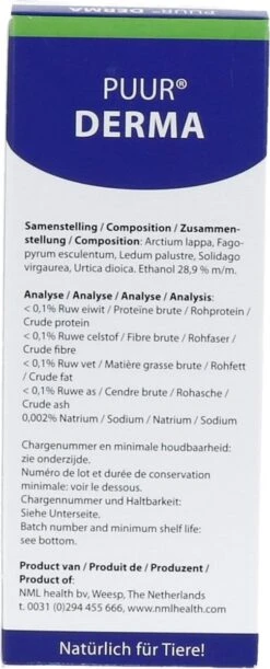 Puur Natuur Derma (voorheen Jeuk) - 50 Ml -Huisdierbenodigdheden 485x1200 4