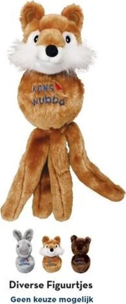 Kong Wubba Friend - Hondenspeelgoed - Assorti - M - 24,4 X 12,7 X 8,4 Cm -Huisdierbenodigdheden 500x1200 3