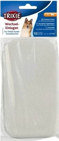 Trixie Inlegdoekjes Voor Loopsheidbroekjes L - XL 10 Stuks -Huisdierbenodigdheden 504x1200