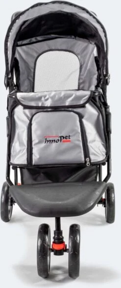 InnoPet All Terrain - Hondenbuggy - Zwart/Zilver - 85x52x96cm 17 InnoPet All Terrain - Hondenbuggy - Zwart/Zilver - 85x52x96cm -Huisdierbenodigdheden 505x1200 1