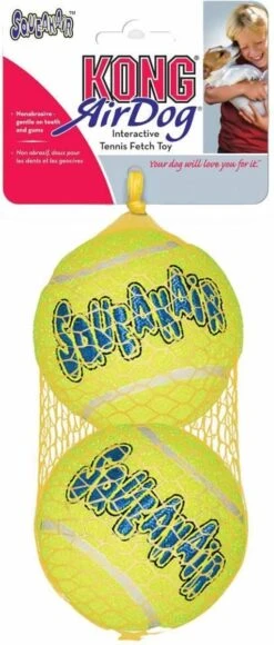 Kong Air Squacker Tennisbal - Hondenspeelgoed - Geel - M - Ø7,1 Cm -Huisdierbenodigdheden 511x1200 1