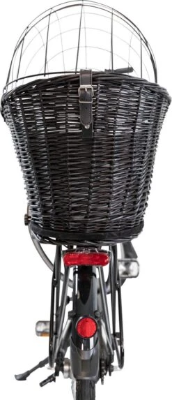 Trixie Fietsmand - Voor Bagagedrager -n35x49x55 Cm - Zwart -Huisdierbenodigdheden 517x1200 1