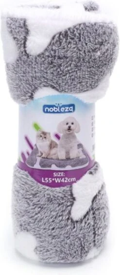 Nobleza Benchkussen - Dierenkussen - Hondenkussen - Kattenkussen - Benchmat - Dierenmat - Hondenmat - Kattenmat - Grijs - Maat S -Huisdierbenodigdheden 525x1200