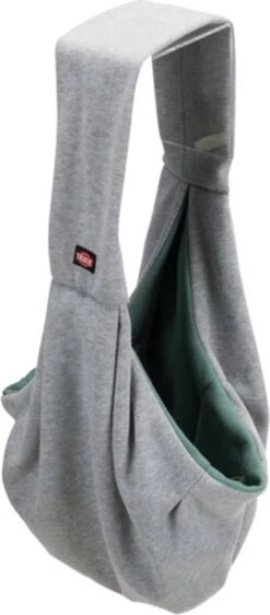 Trixie Junior Hondentas Buikdrager Lichtgrijs / Mintgroen - 60X22X20 CM -Huisdierbenodigdheden 527x1200 1