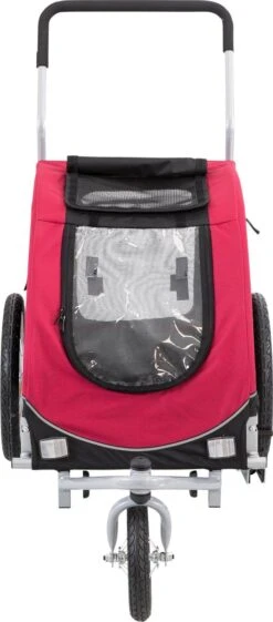 Trixie Ombouwset Hondenfietskar Naar Hondenwandelwagen - M