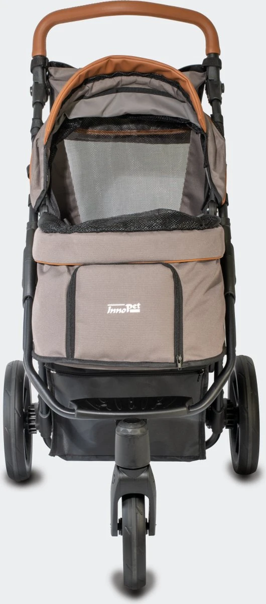 Innopet Hondenbuggy - Premium Cozy - Beige 3 Innopet Hondenbuggy - Premium Cozy - Beige - Afbeelding 3