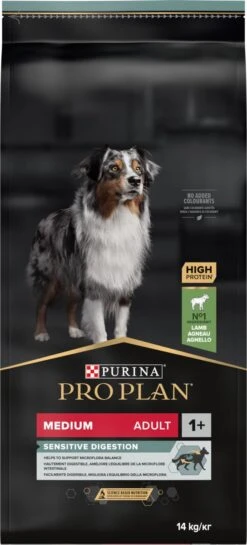 Pro Plan Medium Adult Sensitive Digestion - Honden Droogvoer - Lam - 14 Kg -Huisdierbenodigdheden 544x1200 2