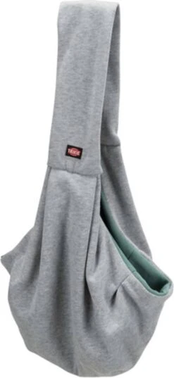 Trixie Junior Hondentas Buikdrager Lichtgrijs / Mintgroen - 60X22X20 CM -Huisdierbenodigdheden 552x1200 1