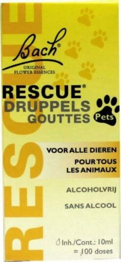 Bach Rescue Remedy Pets Druppels - Dieren Antistressmiddel - 10 Ml -Huisdierbenodigdheden 554x1200 1
