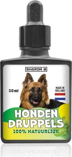 100% Natuurlijke Vlooiendruppels - Voor Grotere Honden - Van 30-40 Kg - Vlooien - Made In Holland - Zonder Schadelijke Pesticiden - Vachtdruppels