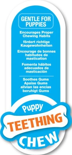 Nylabone Puppy Teething Key Flexible Geel&Blauw&Rood - Hondenspeelgoed - Wolf Tot 16kg -Huisdierbenodigdheden 558x1200